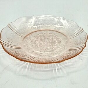 Vintage Pink Depression Glass American Sweetheart 6" Plate MacBeth-Evans In EUC!